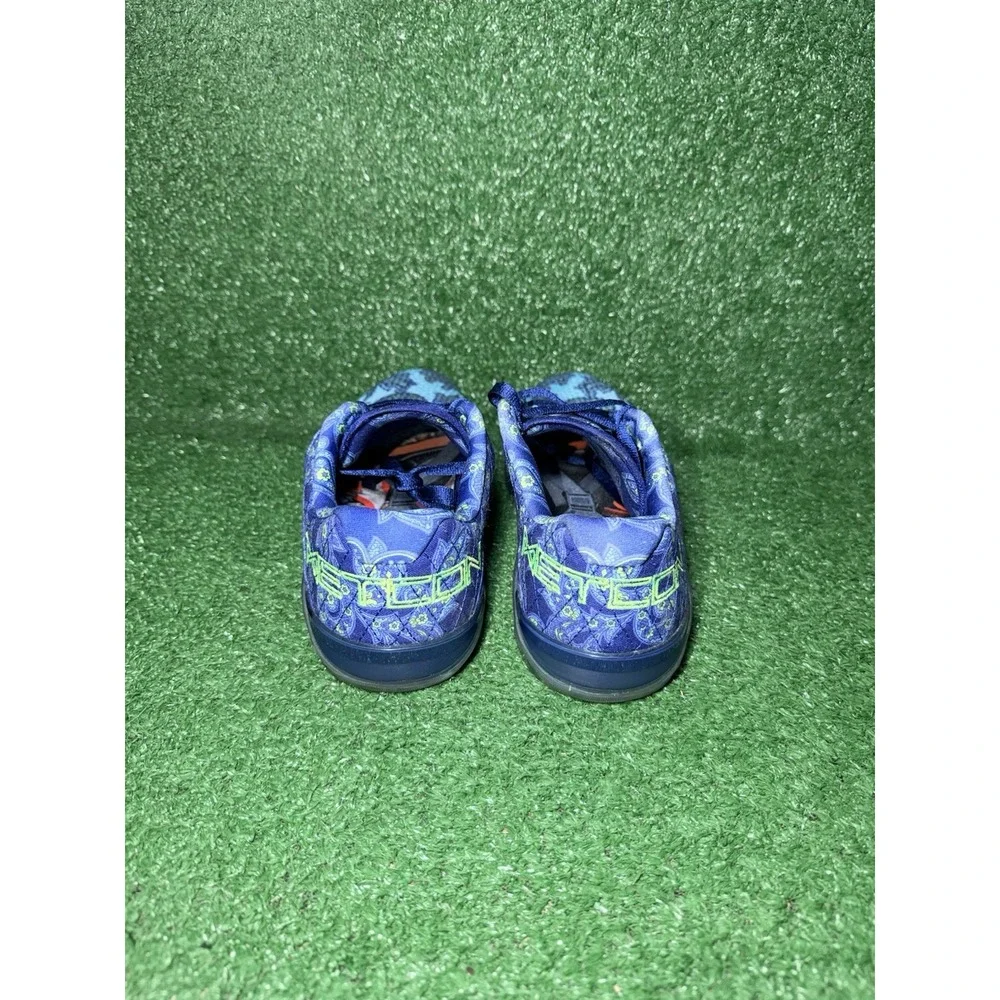 NIKE Metcon 6 AMP Paisley Mens Size 11.5 Blue Trainers Athletic Shoes Sneakers